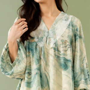 Thailand Marvel Ocean Blue Top for Women