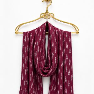Maroon Color Cotton Hijab